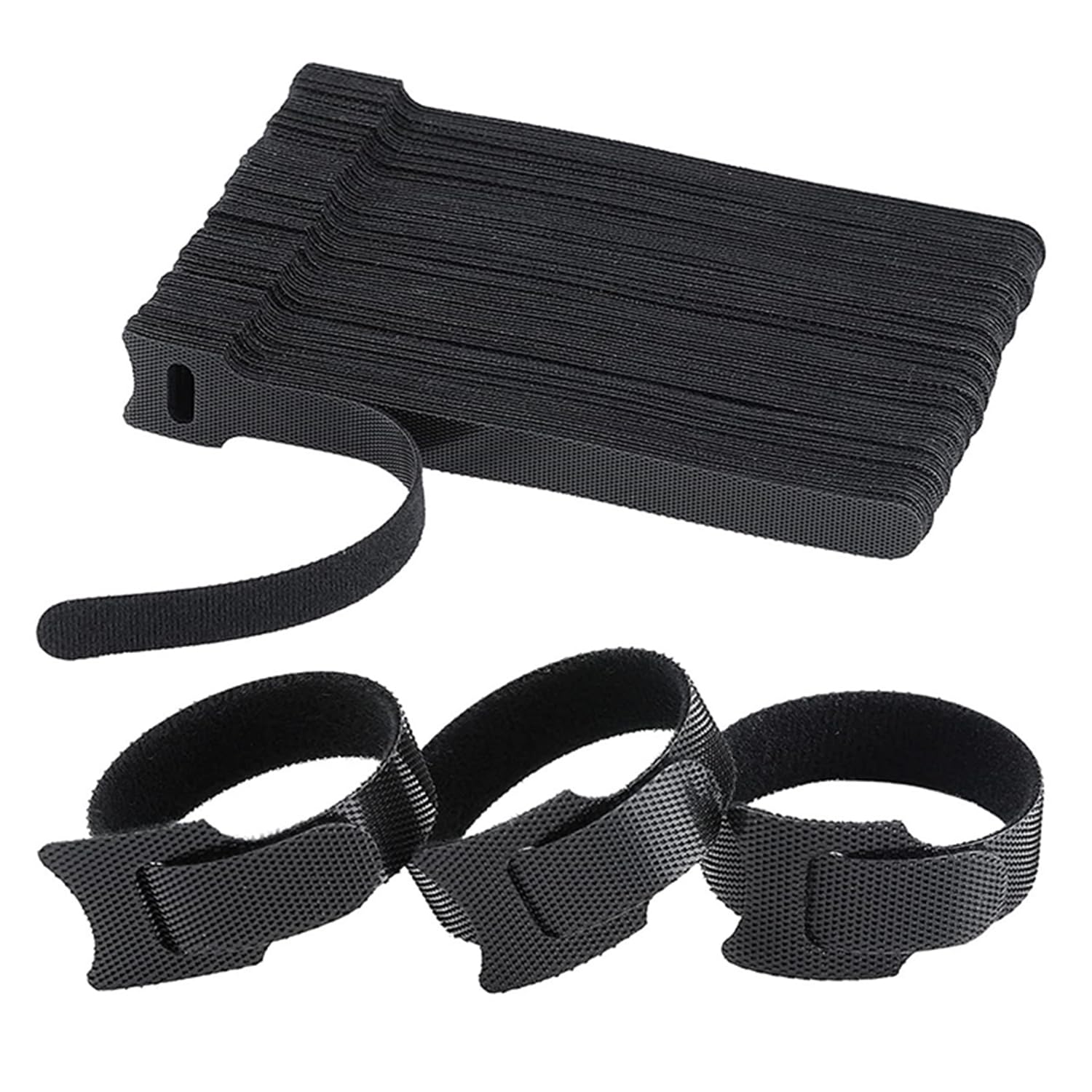 Amazon.co.jp: ケーブル結束バンド ケーブルタイ 50本入20CM*1.2cm両面